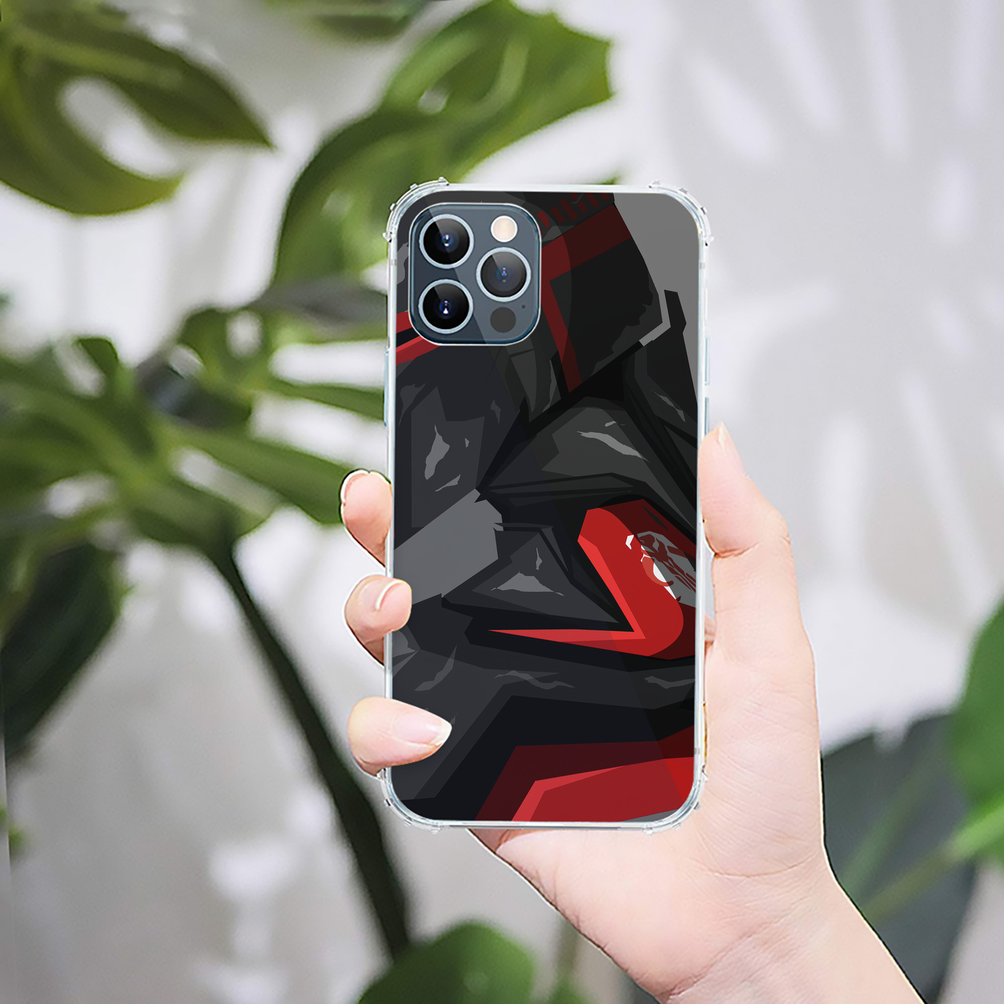 （画像用） スター・ウォーズ Star Wars 【iPhone 12シリーズ対応】透明スマホケース（クリアソフトケース）